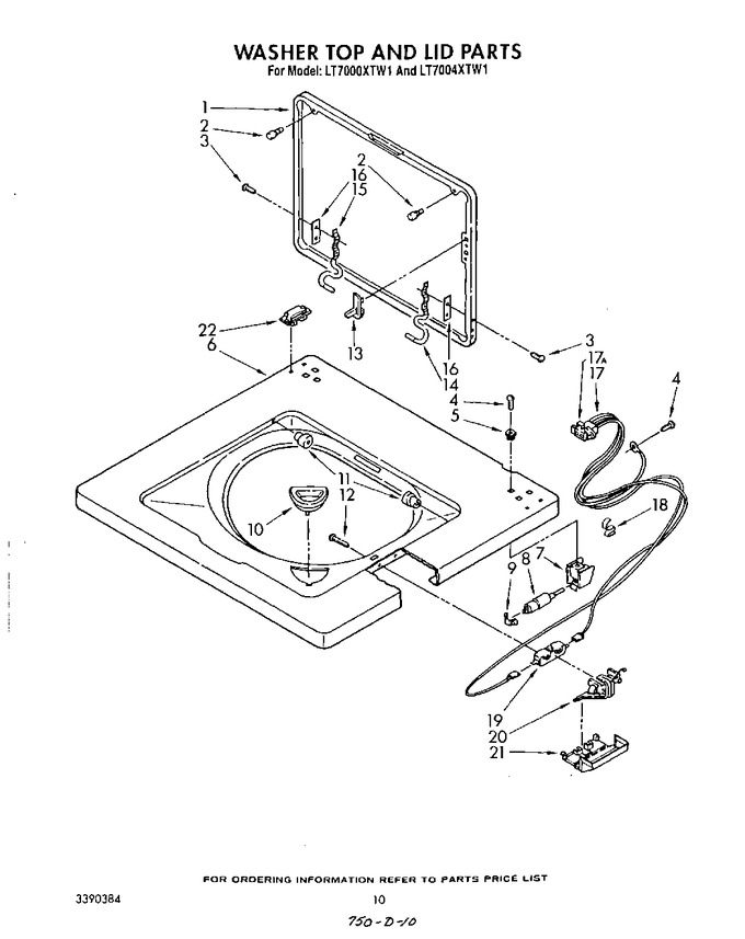 Diagram for LT7000XTG1