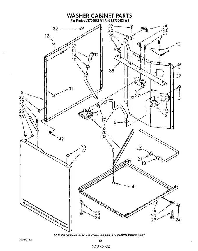 Diagram for LT7000XTG1