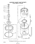 Diagram for 11 - Agitator, Basket And Tub