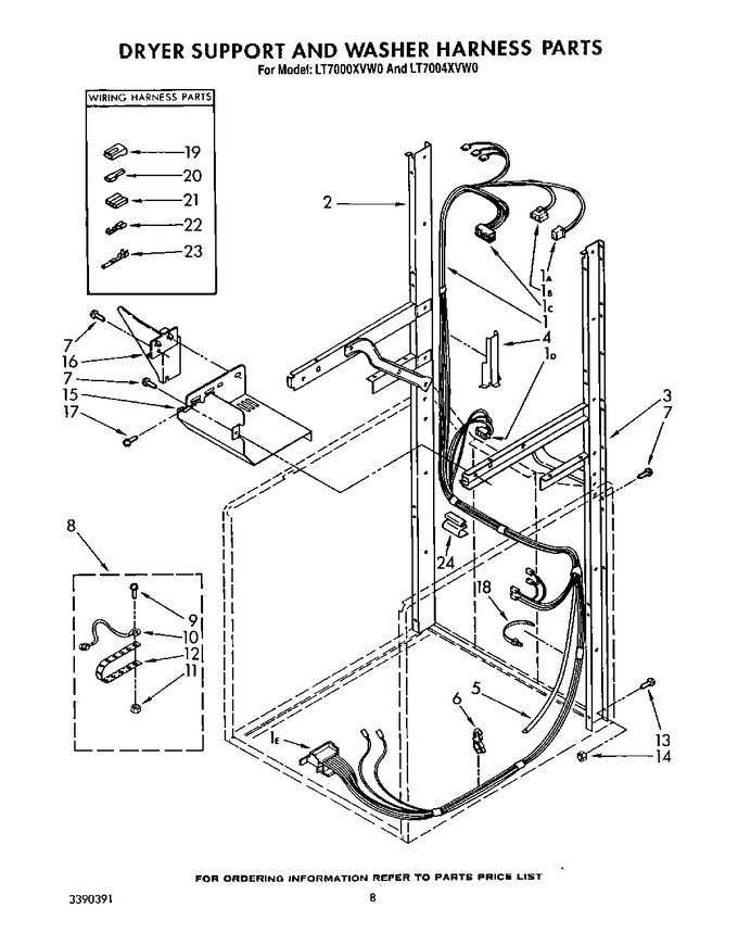 Diagram for LT7000XVW0