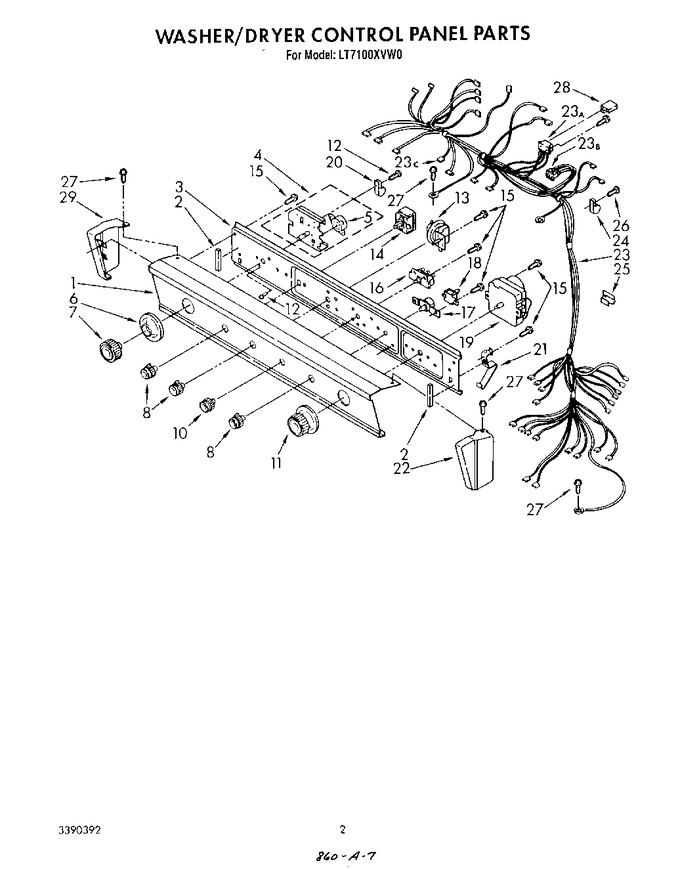 Diagram for LT7100XVN0