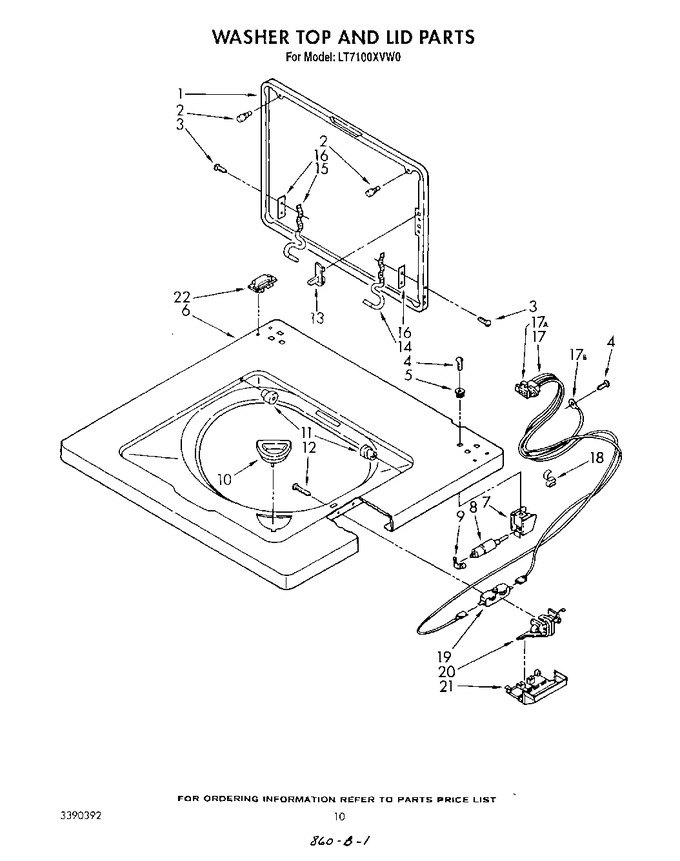 Diagram for LT7100XVN0