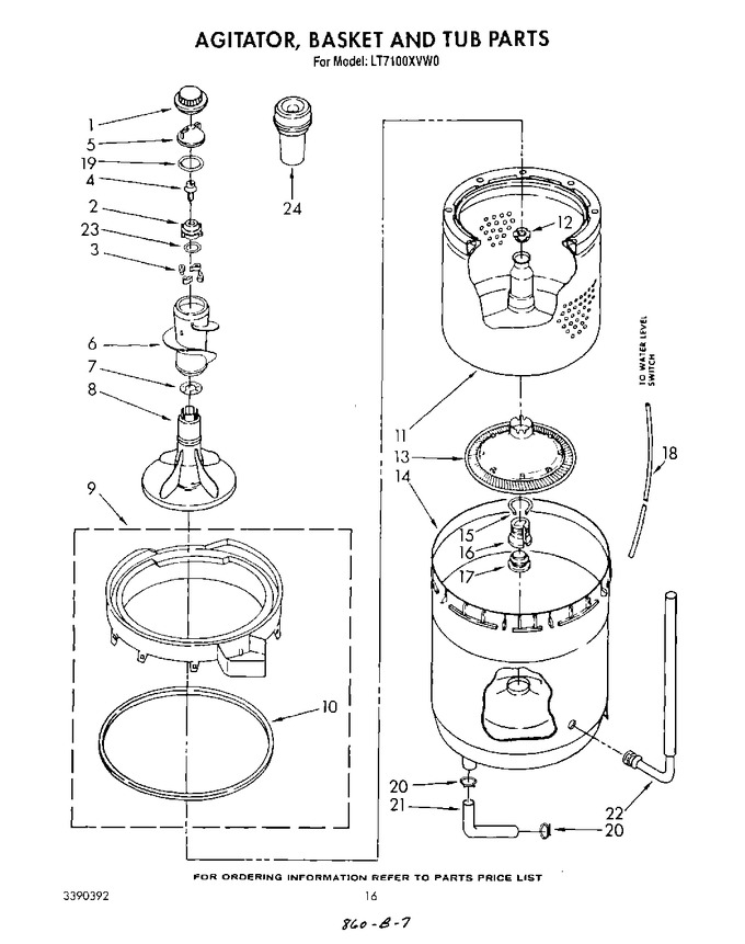 Diagram for LT7100XVW0