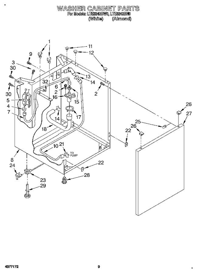 Diagram for LTE5243BW0