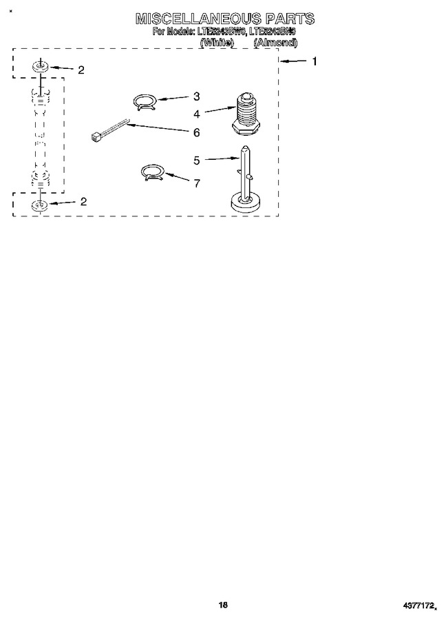 Diagram for LTE5243BW0