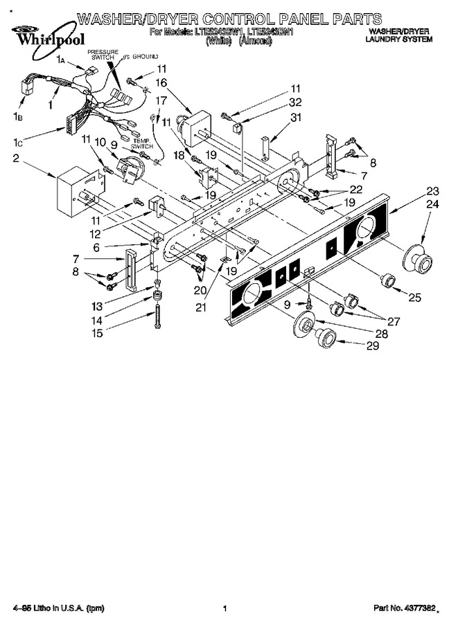 Diagram for LTE5243BW1