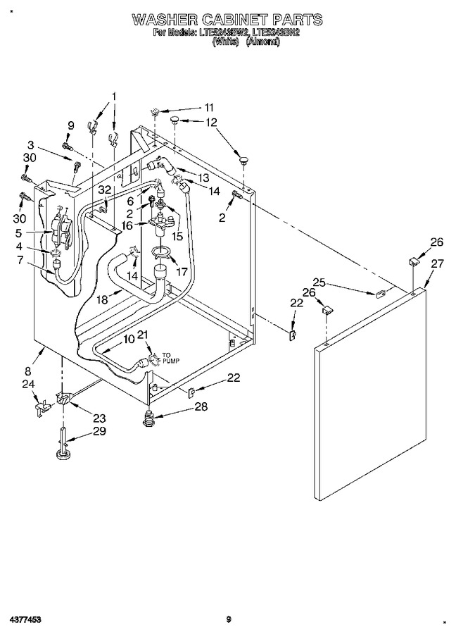 Diagram for LTE5243BW2
