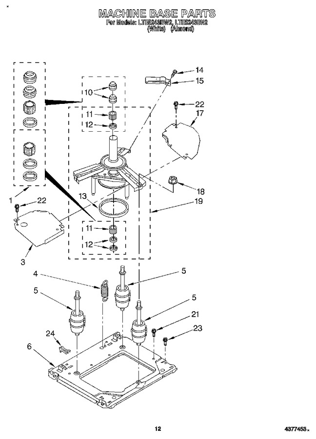 Diagram for LTE5243BW2