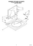 Diagram for 06 - Washer Top And Lid