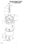 Diagram for 10 - Tub And Basket