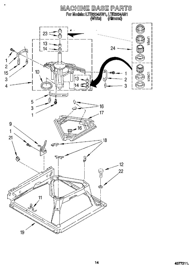 Diagram for LTE6234AW1