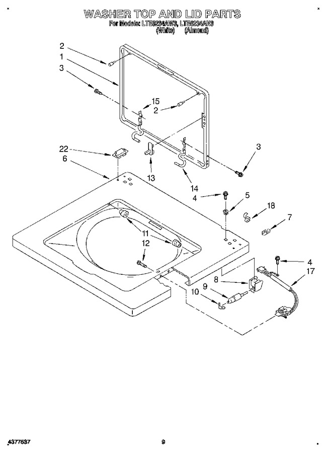 Diagram for LTE6234AN3
