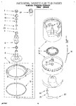Diagram for 10 - Agitator, Basket And Tub