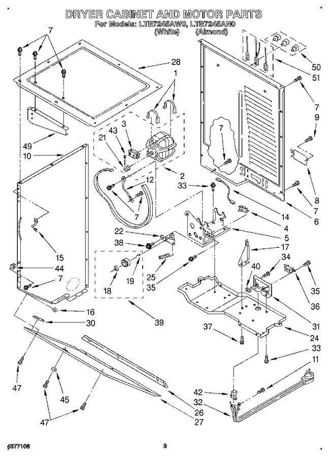 Diagram for LTE7245AW0