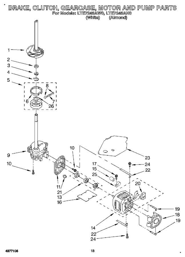 Diagram for LTE7245AW0