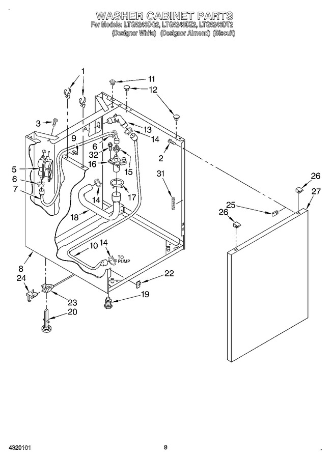 Diagram for LTG5243DT2