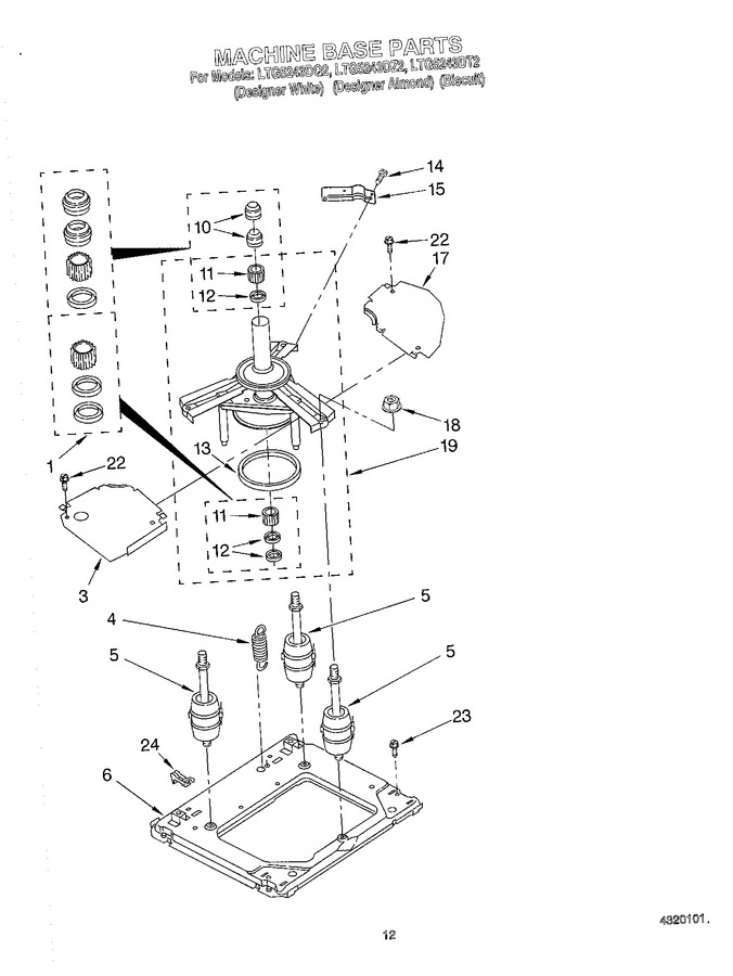 Diagram for LTG5243DT2