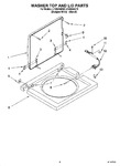 Diagram for 06 - Washer Top And Lid Parts