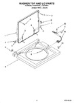 Diagram for 06 - Washer Top And Lid Parts