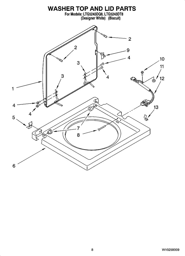 Diagram for LTG5243DQ8