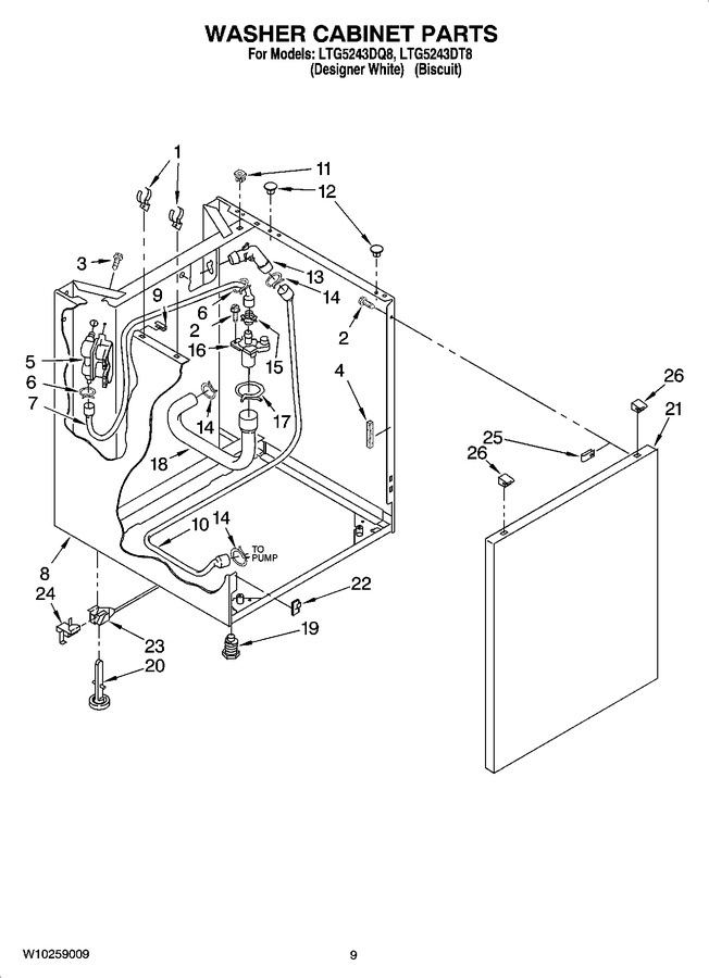 Diagram for LTG5243DQ8