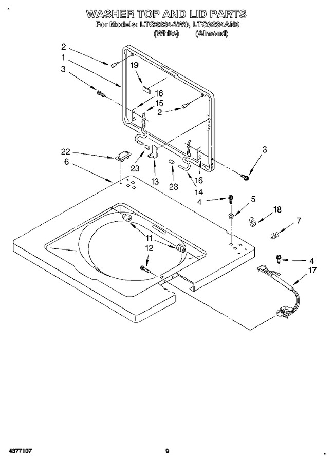 Diagram for LTG6234AW0