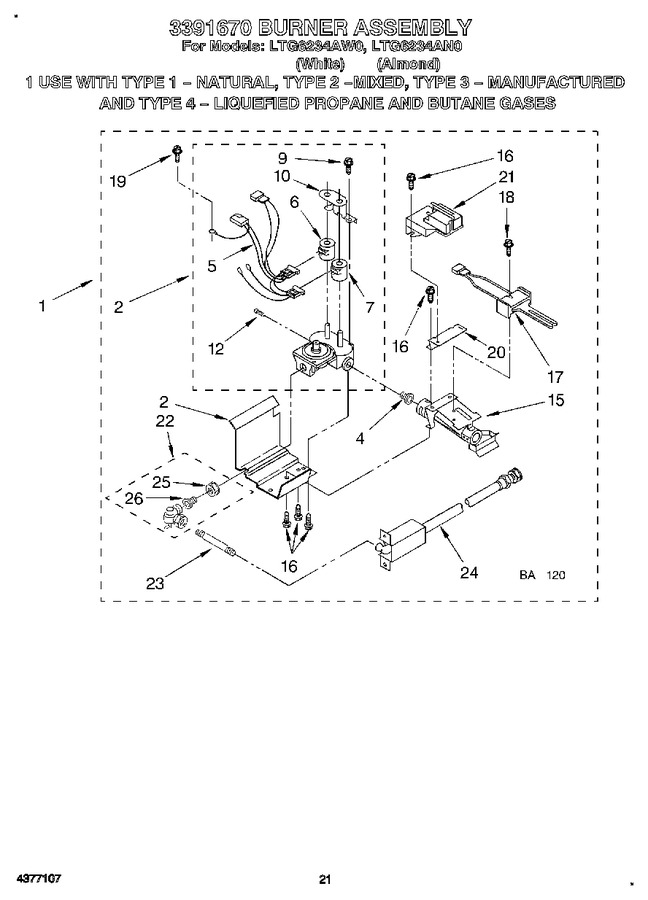 Diagram for LTG6234AN0
