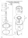 Diagram for 10 - Agitator, Basket, And Tub