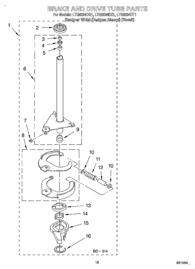 Diagram for LTG6234DQ1