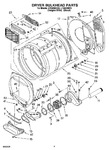 Diagram for 04 - Dryer Bulkhead Parts