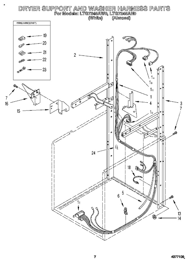 Diagram for LTG7245AN0