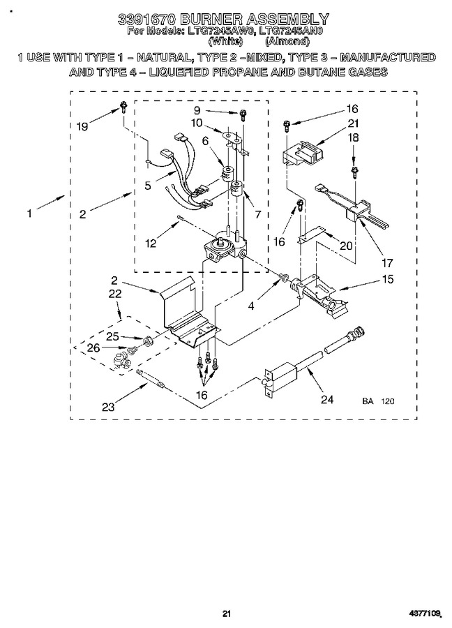 Diagram for LTG7245AW0