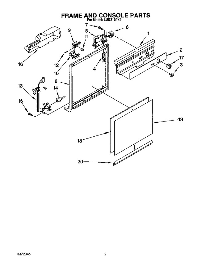Diagram for LUD2100X4