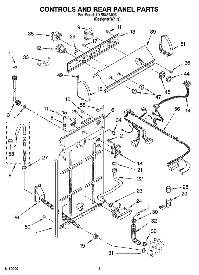 Diagram for LXR6432JQ3