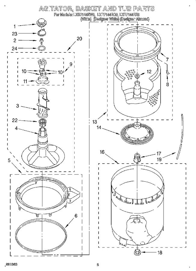 Diagram for LXR7144EW0