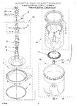 Diagram for 03 - Agitator, Basket, And Tub