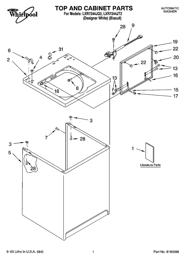 Diagram for LXR7244JQ2
