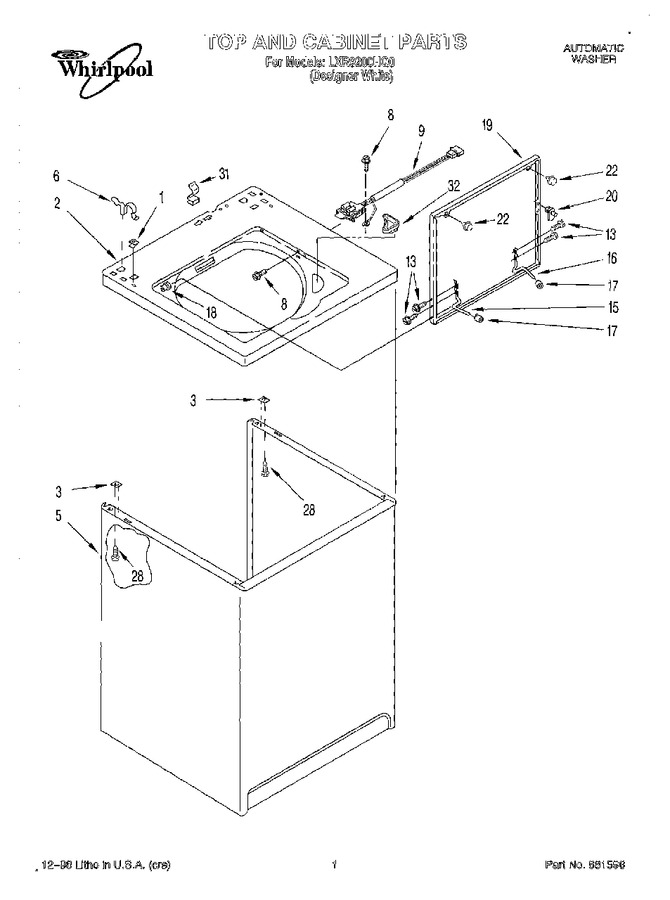 Diagram for LXR9200HQ0