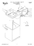 Diagram for 01 - Top And Cabinet, Literature