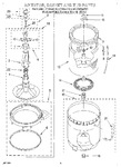 Diagram for 03 - Agitator, Basket And Tub