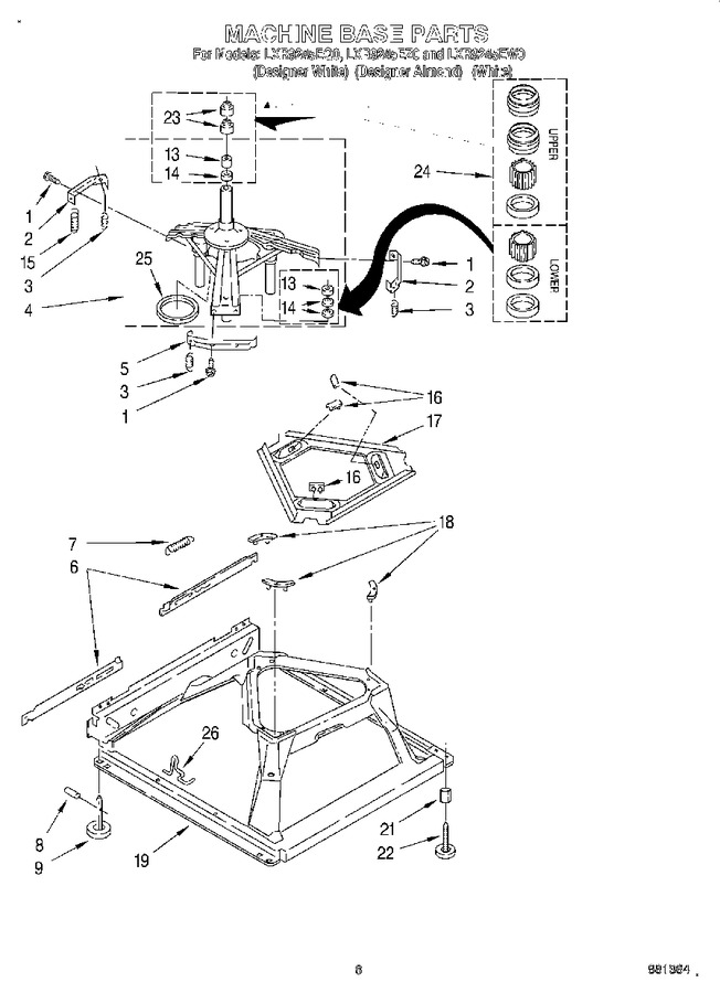 Diagram for LXR9245EW0