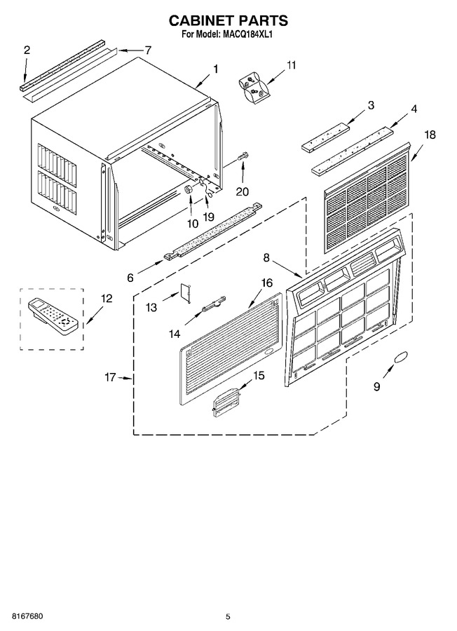 Diagram for MACQ184XL1