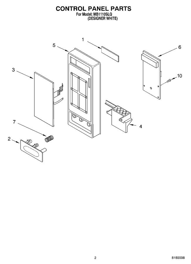 Diagram for MB1110SLQ