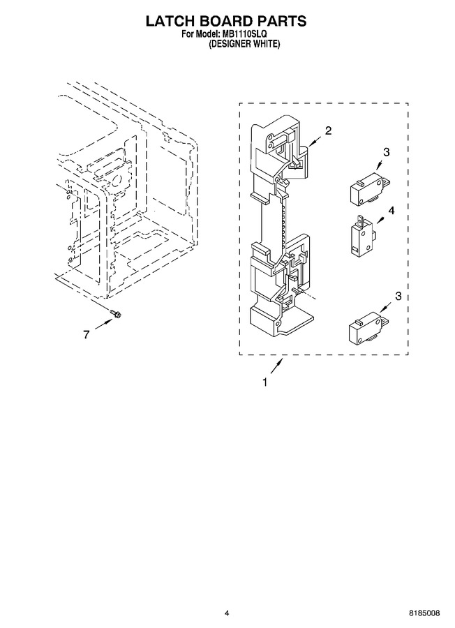 Diagram for MB1110SLQ