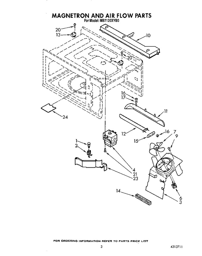 Diagram for MB7120XYB0