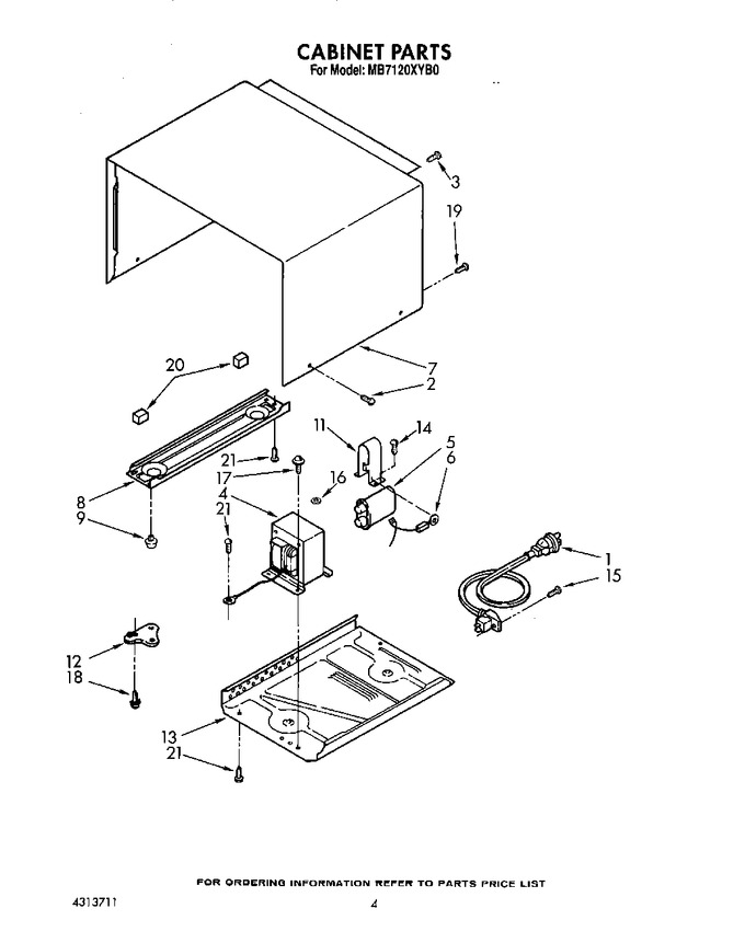 Diagram for MB7120XYB0