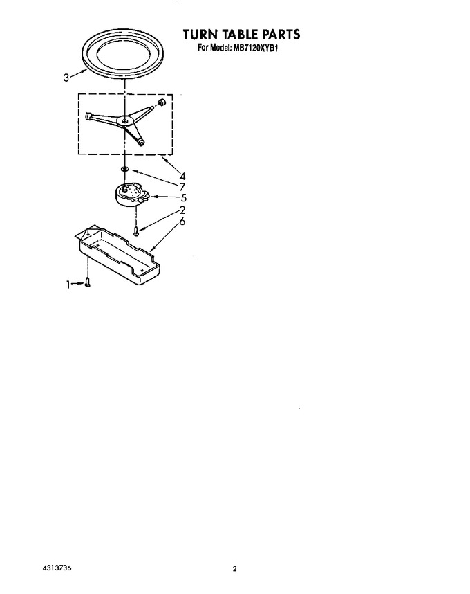 Diagram for MB7120XYB1
