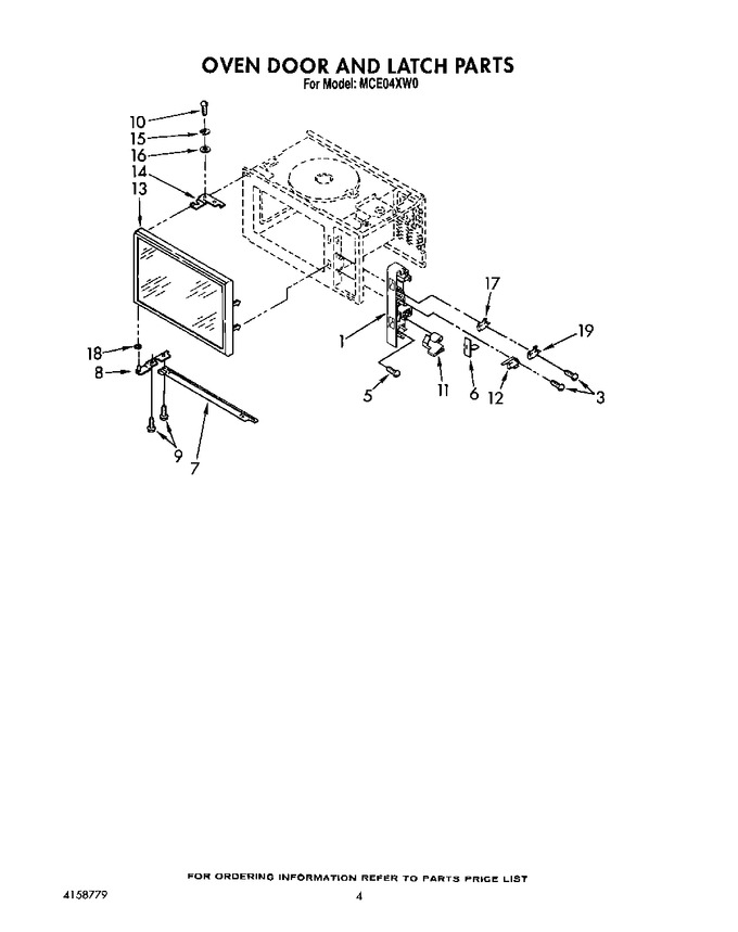Diagram for MCE04XW0