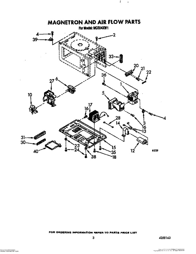 Diagram for MCE04XW1