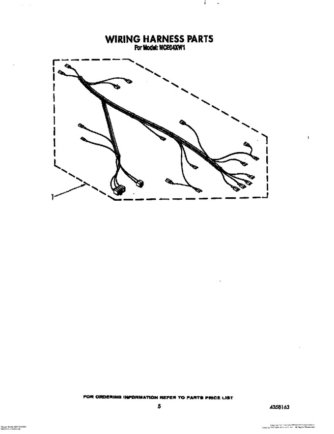 Diagram for MCE04XW1